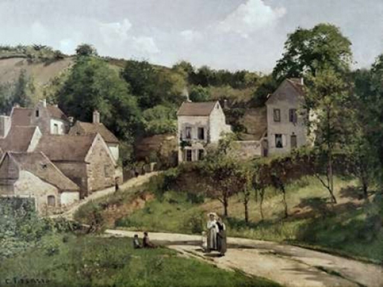 Country Road Poster Print by Camille Pissarro - Item # VARPDX279413